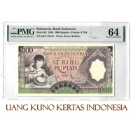 Uang Kuno 1000 Rupiah Pekerja 1958 PMG