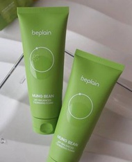 韓國 beplain 綠豆 保濕不緊蹦 絲滑洗面乳 80ml **輕鬆卸掉防曬及淡妝