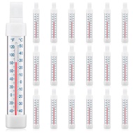 18 Pcs Refrigerator Freezer Thermometer, Long Strip Hanging Standing Analog Thermometer with Fahrenh