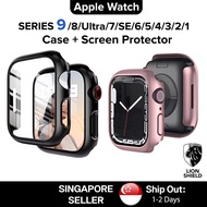 LionShield Watch Case for Apple Series 9 Ultra 8 7 SE 6 5 4 etc 45mm 41mm 49mm 44mm 40mm 38mm iWatch