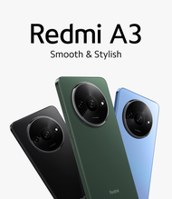 xiaomi Redmi A3 RAM 4GB ROM 128GB สมาร์ทโฟน โทรศัพท์ มือถือ เรดมี่ จอใหญ่ 6.71 นิ้ว แบตเตอรี่ 5,000mAh ชาร์จ 10W