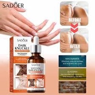SADOER Serum Pemutih Buku Lali Gelap – Niacinamide & Vitamin C, Esen Pencerah Kulit Badan 50ml