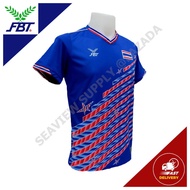 ⚽ เสื้อเชียร์ไทย เสื้อทีมชาติไทย FBT [XS-3XL] ♦️ ลิขสิทธิ์แท้ 100% รุ่นคลาสสิค # เสื้อฟุตบอลไทย