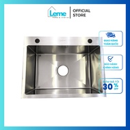 [Cast Sink] SUS 304 stainless steel 1-hole sink KT 60x45 cm LMRB21