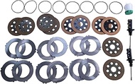 HOLDWELL Brake Overhaul Kit with Master Cylinders 458/20285 458/20353 15/920110 Compatible with JCB 
