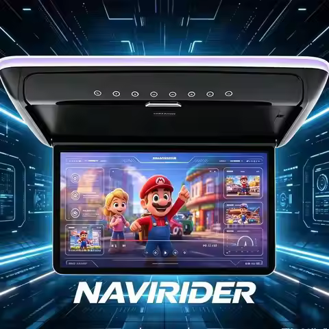 N 8K HD 2+32G/4+64G Android/ Mp5 Ceiling Screen Car Flip Down Monitor 1920*1200 IPS LED Screen Roof 