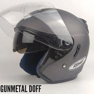 GMT HALF FACE HELMET/DOUBLE VISOR HELMET/SNI MOTORCYCLE HELMET/HELMET