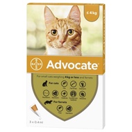 Hills Bayer Advocate Cat (S) - Flea Treatment for Cats - PSID4