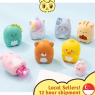 [ready stock in SG] correction tape, fidget toys, squishy doll, cute, animal toys, stationery