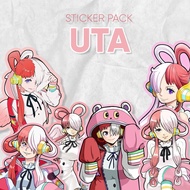 Uta One Piece Red Sticker Pack Anime Sticker Pack One Piece/