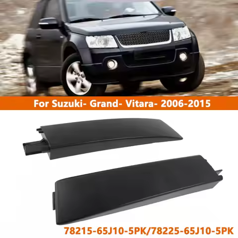 2Pcs/set Roof Rack Rail Front End Cover fit for Suzuki- Grand- Vitara- 2006-2015 78215-65J10-5PK / 7