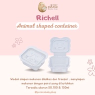 Richell Baby Food Container 100ml & 150ml & 50ml - Animal