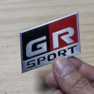 GR SPORT Emblem Lettermark Logo Sticker Toyota GR SPORT CAR STICKER