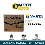 [Installation Available] 100D26L | 100D26 | NS70L | Varta Silver Dynamic Car Battery Bateri Kereta |