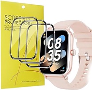 Blueshaweu Screen Protector Compatible with Haulvean 1.85 Inch Smartwacth G39, HD Clear Flexible TPU