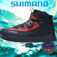 Shimano Quick Game Shoes Cut Rubber Pin Felt FS-081Z Red 25.0