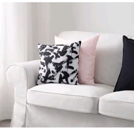 Hotel Premium 40x40cm Microfibre Black-White Bantal Sofa Hiasan 沙发枕头 Home Pillow Pillow Living Room