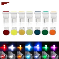 1pcs T10 COB W5W 3D 194 168 Side Marker Car LED Bulb Green Red Blue Amber Auto Wedge License Plate L