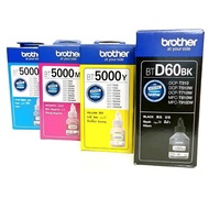 ส่งฟรี Brother BT-D60BK BT-5000 C  M Y หมึกเติมแท้