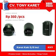 5/ 8 INCH RUBBER FEET 1 pack (100 pcs) Ready to Ship
