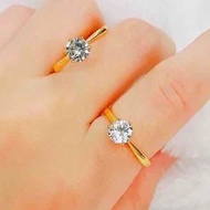 10k Saudi gold Engagement ring