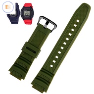EZ 18mm Rubber Strap For Casio Watch W-218h F-108 AE1200 1300 AE-1500 W-752H