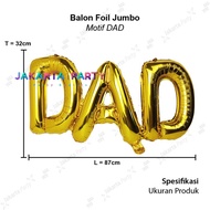 DAD Foil Balloon Connect DAD Foil Balloon/ Dad Balloon/ Dad Foil Balloon/