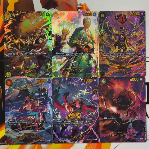 Japanese Proxy Card 2026 One Piece EB04 Egghead Crisis Roronoa Zoro Sabo Zeus Eustass Kid Tashigi Ed