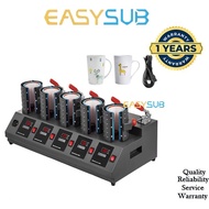 Mug Press 5 dalam 1 Mug Heat Press 1500W Cup Heat Press Sublimation Machine High Efficiency Cup Prin