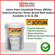 20L Jotun Paint Jotashield Primer (Sealer For Interior/Exterior Wall) Available in 5L &amp; 20L *Big Wall Hardware