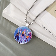 [Ready Stock] Hot Products Witch Hunter Group K-Pop Necklace Accessories Time Gem Pendant Necklace G