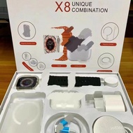 Call X8 Eight-Piece Watch Combination Ultra Headset Watch Power Bank Smart Bluetooth S8 Multiple Set