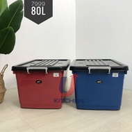 Century Storage Box With Wheel 80 Litres - 7999SC