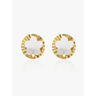 916 Gold Celestial Petal Earring