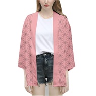 Diệt quỷ cứu nhân Kimono Shinobu Trang Phục Cosplay phụ nữ nam haori Anime kimetsu no Yaiba Kamado t