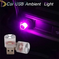 DANILO Car Ambient Light Colorful Car Accessories Interior Environment Flash LED Light Plug PC LED A