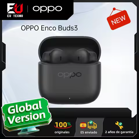 Global Version earphone OPPO Enco Buds3 Wireless Bluetooth 5.4 Earbuds, 48 Hours Battery, AI Noise C