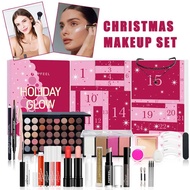 Makeup Set Eyeshadow Lipstick Eyebrow Pencil Combination Box Christmas Pieces 24 Cosmetics H0d9