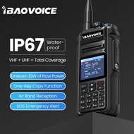 iBAOVOICE Walkie Talkie 999 channel 10W high power 20km long distance IP67 waterproof replication fr