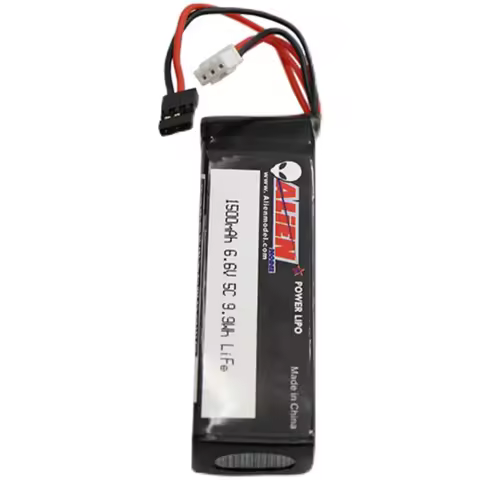 ALIENRC LiFePO4 1500mAh 5C 2S 6.6V LiFe battery