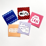 [5 PCS] DPR IAN STICKER SET