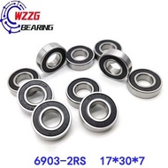 Hybrid Ceramic Steel 6903-2RS Ball 17*30*7mm Bicycle Rolling Bearing pxb2 17*30*7mm