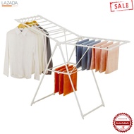 ราวแขวนตั้งพื้นทรงกางปีก 1.58 ม. KASSA HOME รุ่น YLT-0501E ขนาด 158 x 61 x 140 ซม. สีขาว <<< <<< <<<