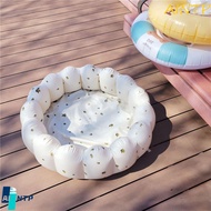 AINTP Baby Ball Pit Fence, Bear PVC Inflatable Swimming Pool, Foldable Korean Style Petal Shape Oliv