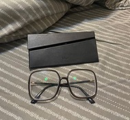二手正品-Christian Dior 黑框平光眼鏡