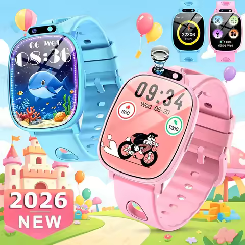 Children's Smart Watch 2026 Camera LED Flashlight Fun Games Stopwatch Calculator Alarm Reminders Boy