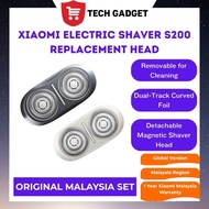 Xiaomi Electric Shaver S200 Replacement Head | Dual-Track Curved Foils | Easy Replacement