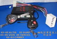 彰化【牛爸ㄉ店】TOYOTA 專用防盜器/適ALTIS VIOS CAMRY SURF TERCEL輕鬆DIY/台灣製造