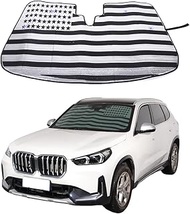 Car Windshield Sun Shade for BMW X1/iX1/X2/iX2 2023-2024 Car Foldable UV Ray Reflector Auto Front Wi