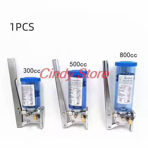 1PC Manual Lubricating Oil Pump Hand Lubrication 300CC/500CC/800CC Hand Operated Grease Pump Press L